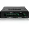 ICY DOCK - ToughArmor - MB992SK-B - SATA - Adaptador - 2x 2,5 inch > 3,5 inch - SATA 6 Gbit/s - Cerradura de seguridad - Metal - LED - hasta 9,5 mm de altura