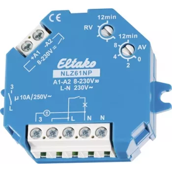 Eltako interruptor de retardo empotrable, instalación 230 V NLZ61NP-UC (NLZ61NP-UC)