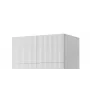 Armario ropero cama meble PAFOS 2D BASE 90×55,5×45 cm blanco mate, 2 puertas