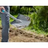 Gardena 17012-20 – Pala de drenaje – acero – negro – en forma de D – monocromo