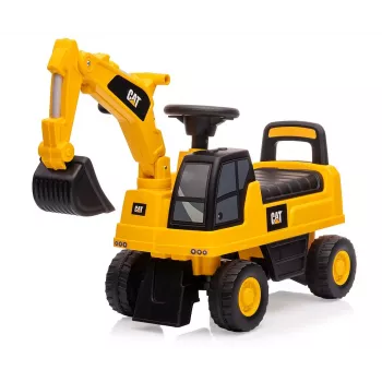 Excavadora deslizante milly mally 5298 – excavadora deslizante para niños con diseño realista y construcción estable