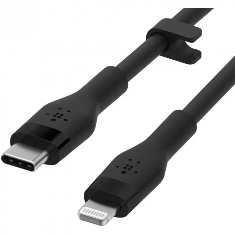 Cable Lightning 2 m Belkin CAA009BT2MBK USB-C a Lightning negro
