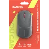 Ratón inalámbrico Canyon MW-22 2 en 1 RGB - gris - Bluetooth/RF - 1.600 dpi - recargable