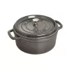 Staub 40509-312-0 Olla 5,25 L redonda grafito, gris