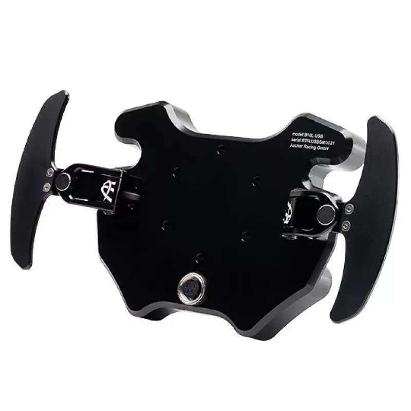 Placa de botones Ascher Racing B16L-USB para simuladores de carreras, 12 entradas, USB, alta compatibilidad