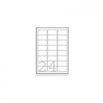 Avery Zweckform Avery Heavy Duty Etiquetas láser - Poliéster - 63,5 x 33,9 mm 480 etiqueta(s) (20 hojas x 24)