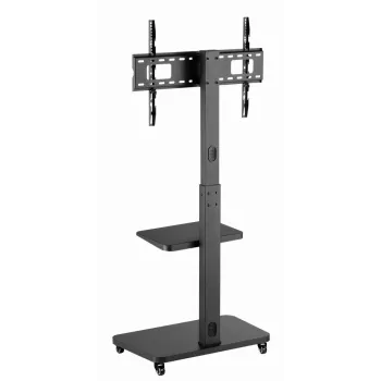 Soporte de suelo para TV Gembird TVS-75S-02 con ruedas, 37 - 75, negro