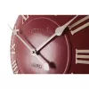 NeXtime Reloj 3083ro London Roman, Ø34.5 cm, reloj de pared, rojo/blanco