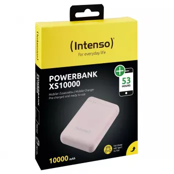 Intenso XS10000 polímero de litio (LiPo) 10000 mAh rosa