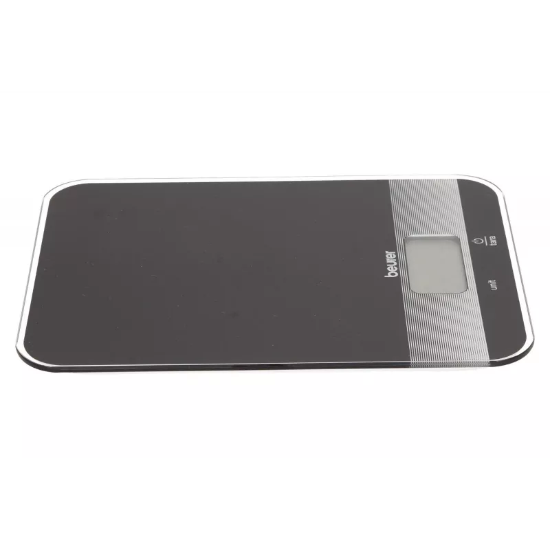 Beurer 70404 báscula de cocina digital negra portátil 5 kg 200x145x17 mm