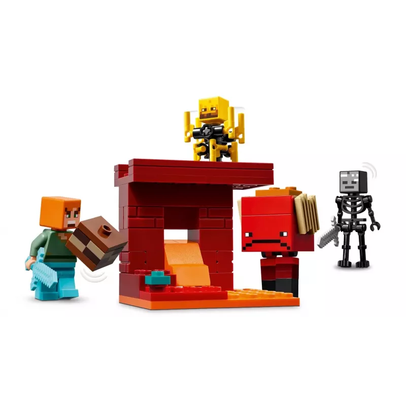 LEGO MINECRAFT 21266 La batalla de lava del Nether