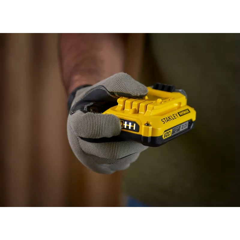 Taladro atornillador STANLEY SFMCD700D2A-QW 20V