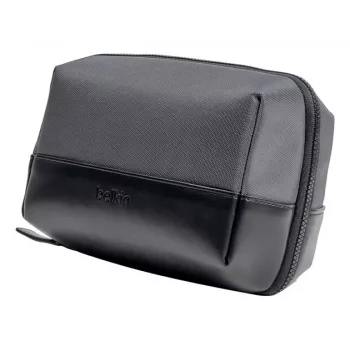 Organizador de viaje Belkin MMA013HQBK diseño compacto material resistente, bolsa de transporte para cables y accesorios