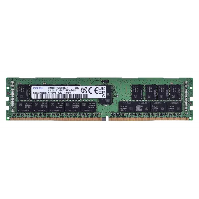 Samsung - DDR4 - módulo - 32 GB - DIMM 288-PIN - 2933 MHz / PC4-23400 CL21 1.2 V registrado ECC