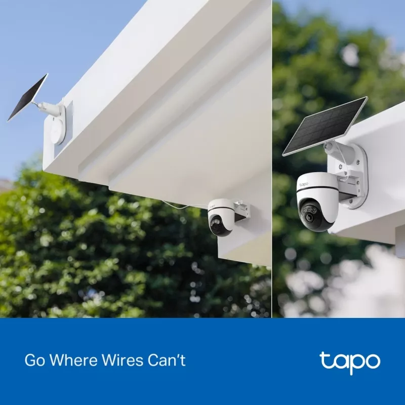 Cámara de vigilancia TP-LINK Tapo C630 KIT alimentada por energía solar Pan/Tilt