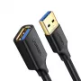Adaptador alargador Ugreen USB 3.0 (hembra) a USB 3.0 (macho) 2 m (negro)