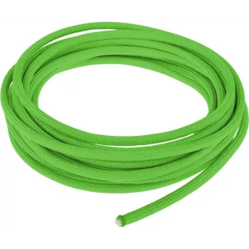 Alphacool AlphaCord Sleeve 4mm - 3,3 m (10 ft) - verde neón (Paracord 550 Type 3) 330 cm EOL (45318)