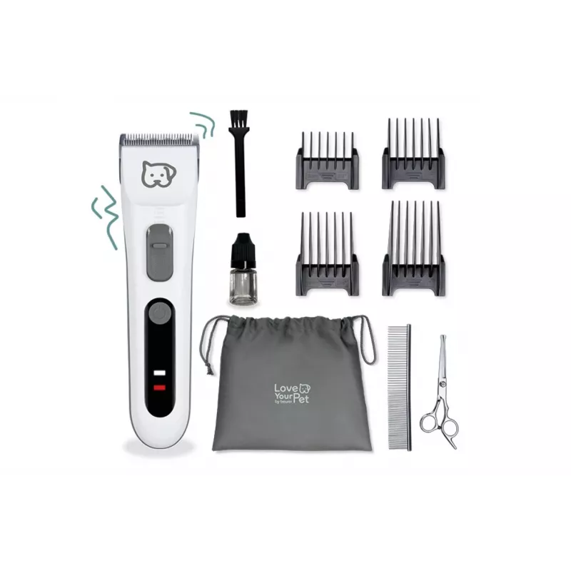 Cortapelos para perros y gatos Beurer Fluffy PP110 – herramienta de cuidado para recortar y cuidar el pelo