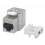 IC Intracom Intellinet - Conector hembra Keystone - RJ-45 (W) - FTP - CAT 6a - Conector hembra Keystone - plateado (771986)