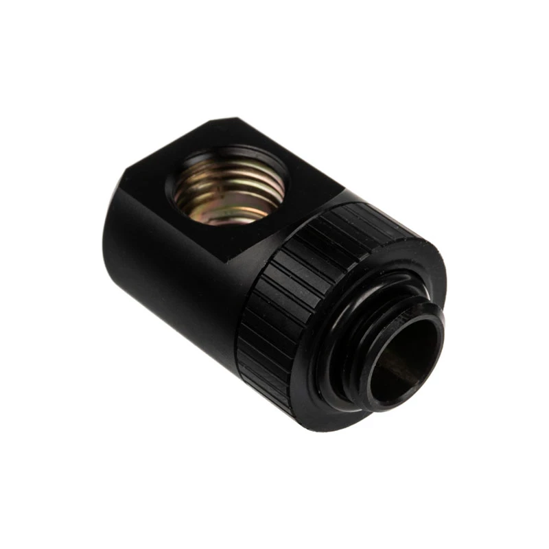 EK Water Blocks EK-Torque adaptador divisor en T G1/4 macho a 2x G1/4 hembra, giratorio, negro