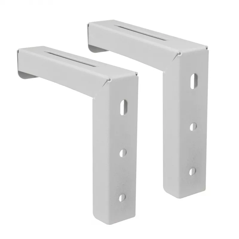 Maclean MC-923 set de 2 soportes para pantallas de proyección, carga máxima 25 kg (para el set), acero