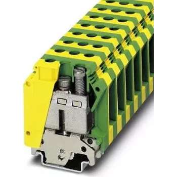 Borne de protección Phoenix Contact USLKG35 verde-amarillo 25 uds. (0444019)