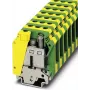 Borne de protección Phoenix Contact USLKG35 verde-amarillo 25 uds. (0444019)