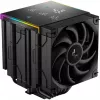 Ventilador de CPU DeepCool AK620 Digital PRO — ventilador de 120 mm, 1750 rpm, 25 dB, 12 V, compatible con LGA1700/AM5, negro