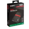 SSD Emtec 512GB USB Type-C 3.2 Gen 1 negro rojo X200