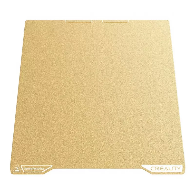 Buildplate Creality K2 PEI placa de impresión mate, compatible con Creality K2, amarilla, 1 ud.
