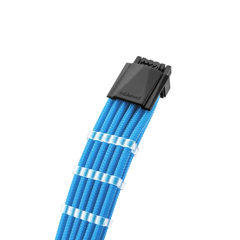 Cable CableMod C-Series PRO ModMesh 12VHPWR a 3x PCI-e para Corsair - 60 cm, azul claro