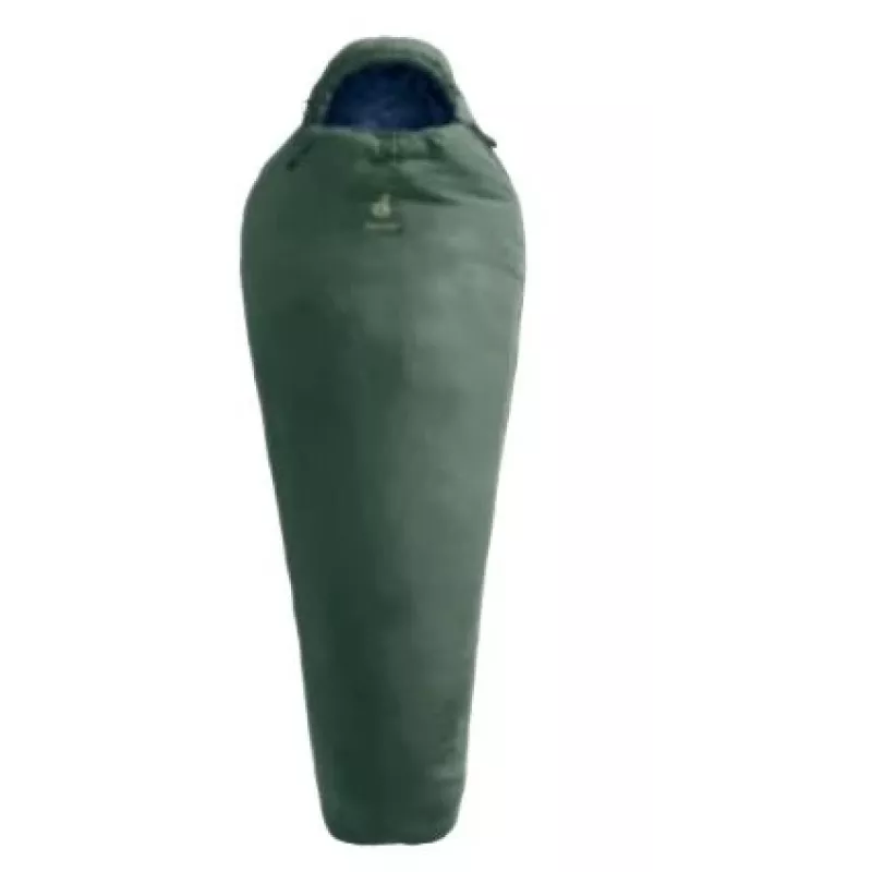 Saco de dormir DEUTER Orbit SL -5°C, sintético, adultos, medidas 198×75×48 cm, verde