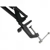 Soporte de sobremesa con brazo Mackie DB-100 negro para mesas de mezclas compactas y equipos de estudio
