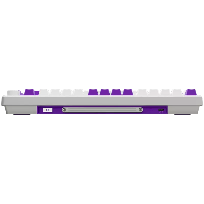 LORGAR KBP7075W, teclado gaming mecánico inalámbrico 75% Pro, blanco, distribución EN