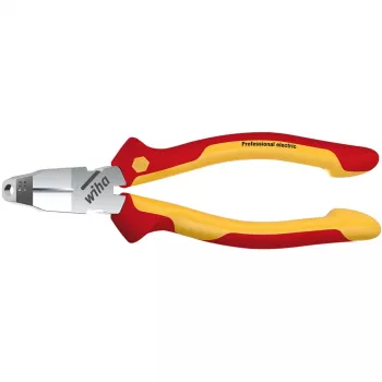 Alicates de crimpado y pelado Wiha TriCut Alicates de instalación Professional electric Z 14 1 01 — corta, pela y aísla para piezas con tensión de hasta 1.000 V AC