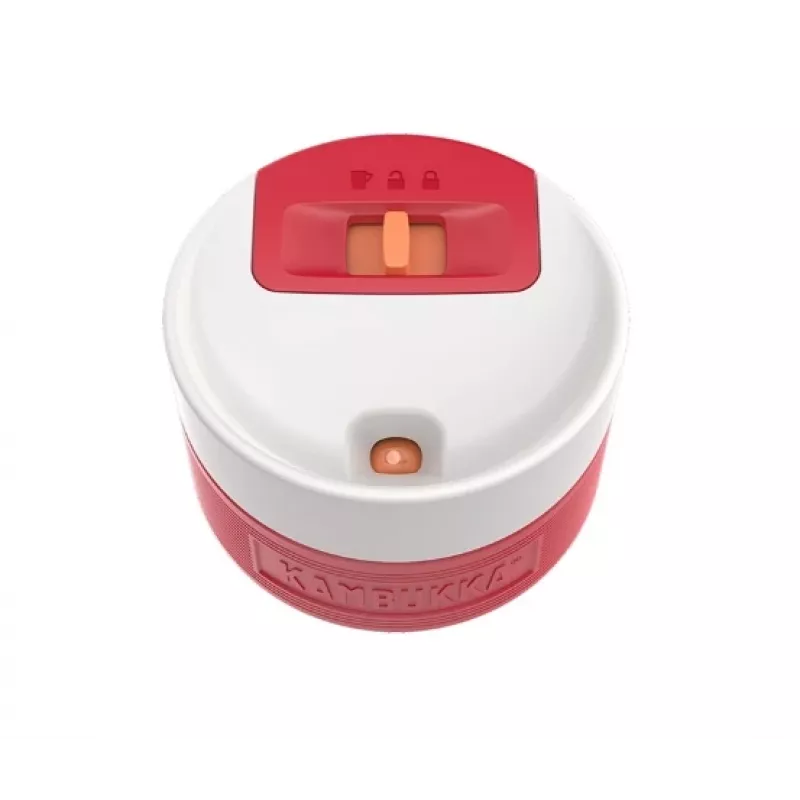 Kambukka Etna 11-01055 taza térmica 300 ml, mantiene el calor 8 h / el frío 18 h, Coral Crush rojo
