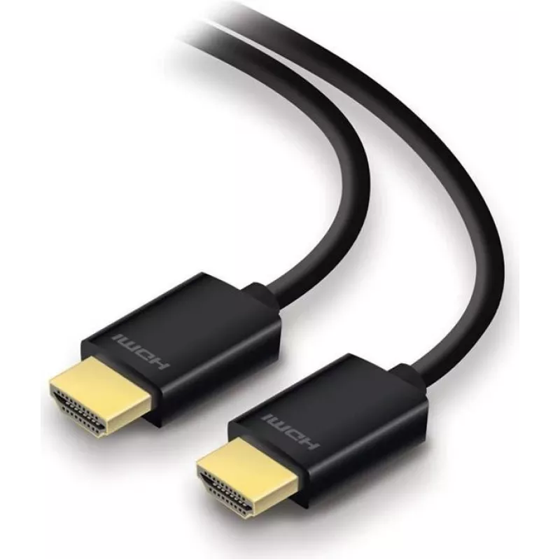 Alogic PHD-02-MM-V2C - 2 m - HDMI Type-A (estándar) - HDMI Type-A (estándar) - 3D - Audio Return Channel (ARC) - Negro - Cable HDMI de alta velocidad con Ethernet Ver 2.0 conector macho a conector macho