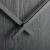 NeXtime 3096GS - Reloj de pared - Reloj de cuarzo - Redondo - Gris - Madera - Adultos