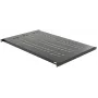 Bandeja para rack LOGON RAS110BL, negra, capacidad de 50 kg, 19 pulgadas