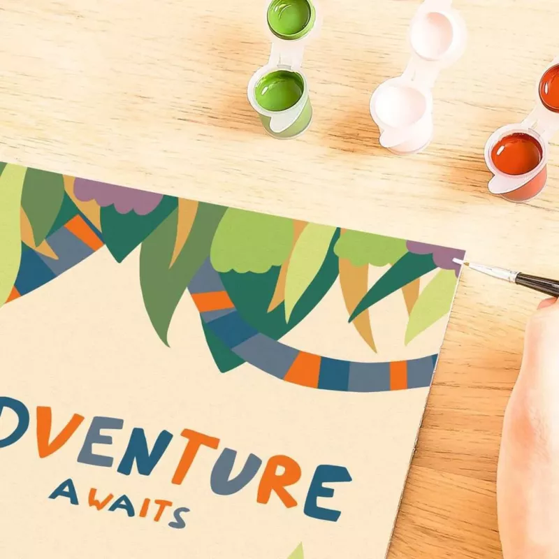 Set de arte Ravensburger CreArt – set de pintura «Hello New Adventure», modelo 23904