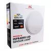 Lámpara LED con sensor PIR MACLEAN MCE525 W — luminaria LED exterior con sensor de movimiento