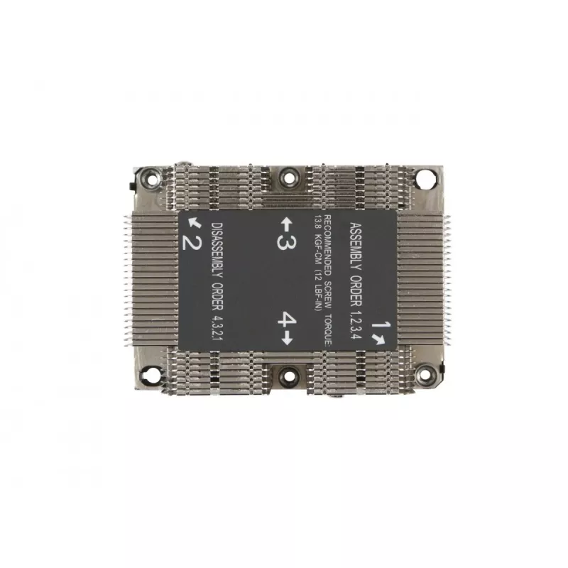 Super Micro Supermicro - Disipador de CPU - (para: zócalo P) - 2U - para SUPERMICRO X11SPW-CTF, X11SPW-TF (SNK-P0068PS)