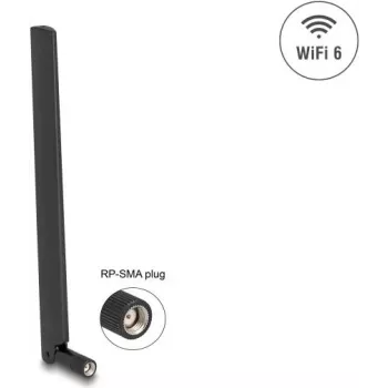 Antena omnidireccional DeLOCK 90677 6 dBi RP-SMA 2,4-5,875 GHz