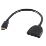Cable HDMI MicroConnect HDMI 19M - 2X HDMI 19F