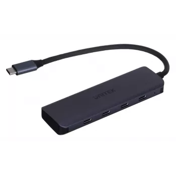 UNITEK uHUB Q4 hub USB Type-C 5000 Mbit/s gris
