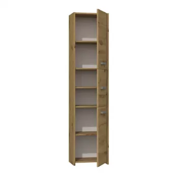 Armario de almacenamiento de baño Topeshop S43 ARTISAN roble