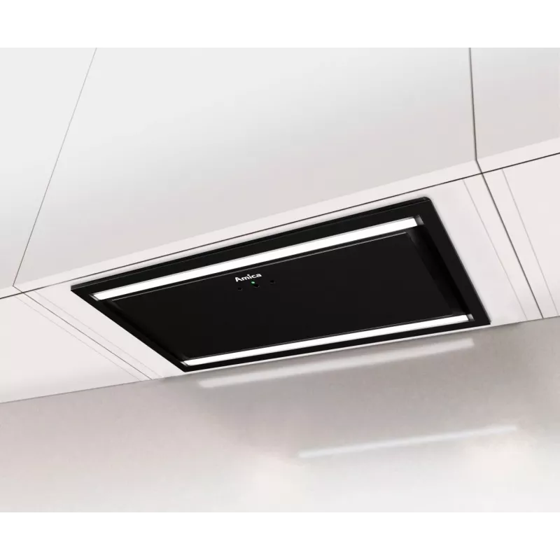 Campana integrable AMICA OMC6751B — campana extractora de cocina integrada, filtro metálico, 62 dB, clase energética A