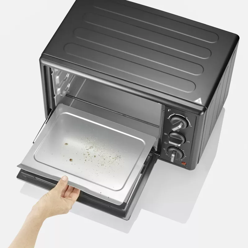 Horno eléctrico compacto SEVERIN TO 2078 — 20 L de capacidad, 1600 W, negro, independiente