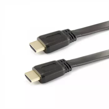 Sbox cable HDMI-HDMI 1.4 plano M/M 1,5 m HDMI-FLAT-15B negro
