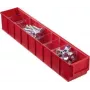 Caja de almacenamiento Allit 456561, roja, 500 x 81 mm